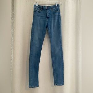 Just Black Blue Skinny Jeans Classic Style